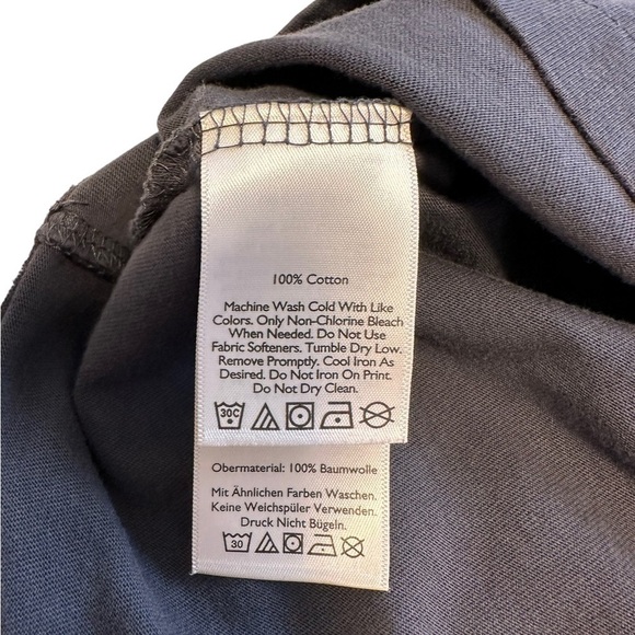 Eddie Bauer Long-Sleeve Classic T-Shirt Legend Wash 100% Cotton - Size XLT - Picture 4 of 12